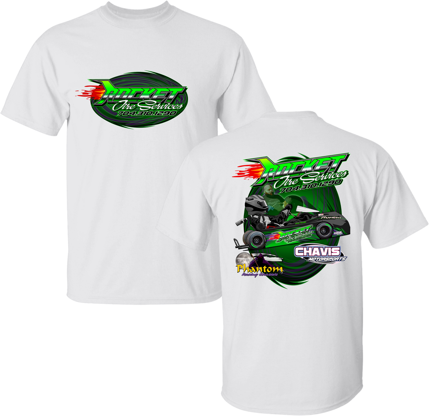 Youth Rocket Tire Services Tee