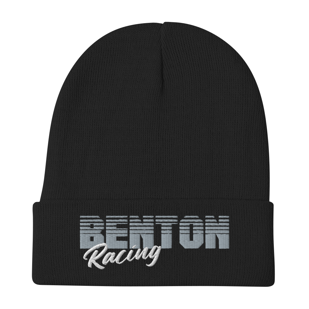 Greyscale Benton Racing Beanie