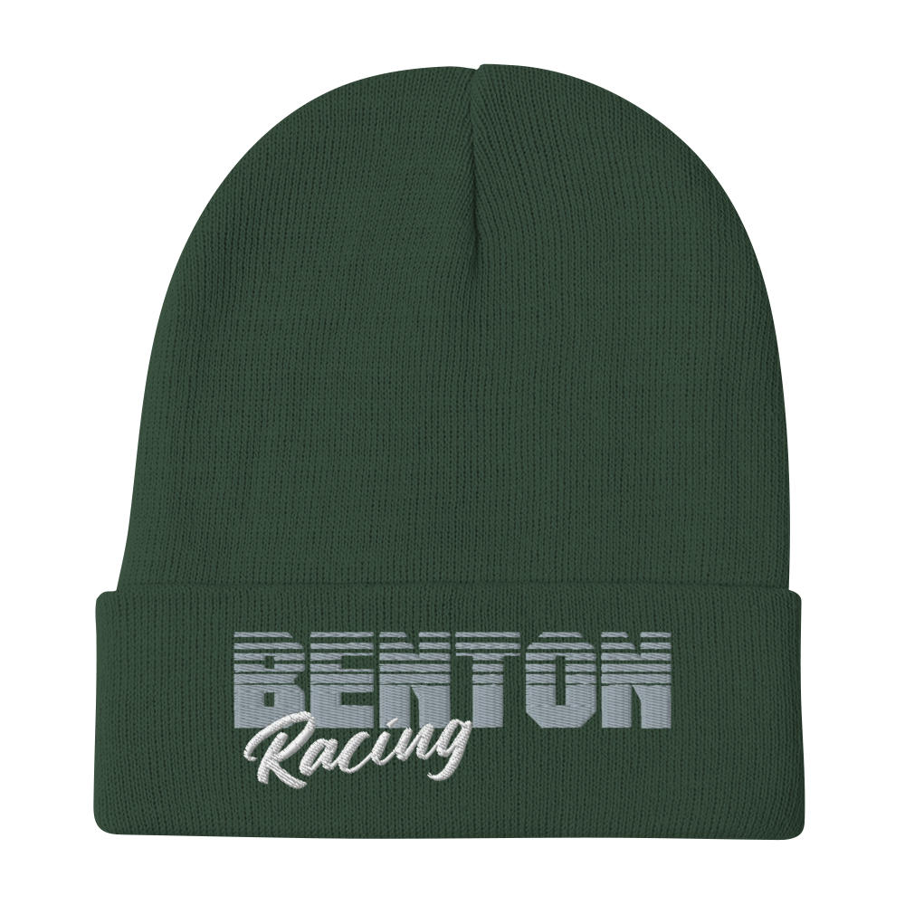 Greyscale Benton Racing Beanie