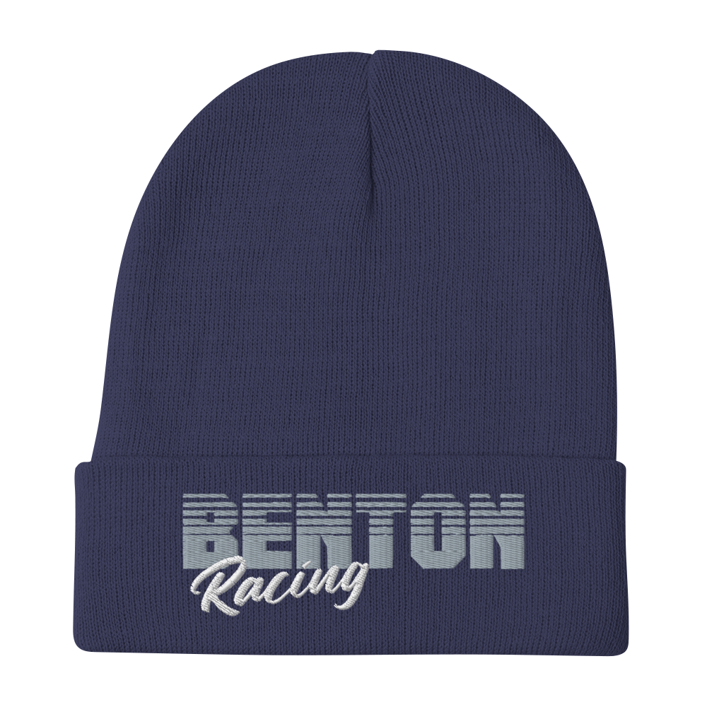 Greyscale Benton Racing Beanie