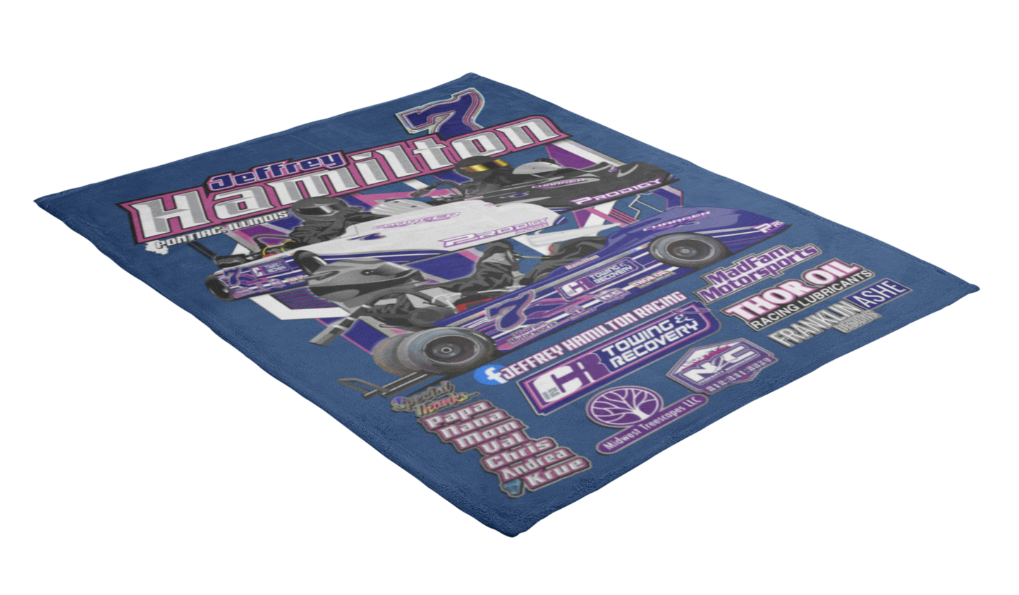 Jeffrey Hamilton Racing Blanket