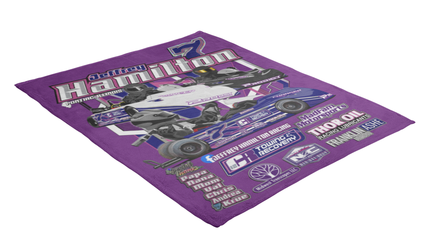 Jeffrey Hamilton Racing Blanket