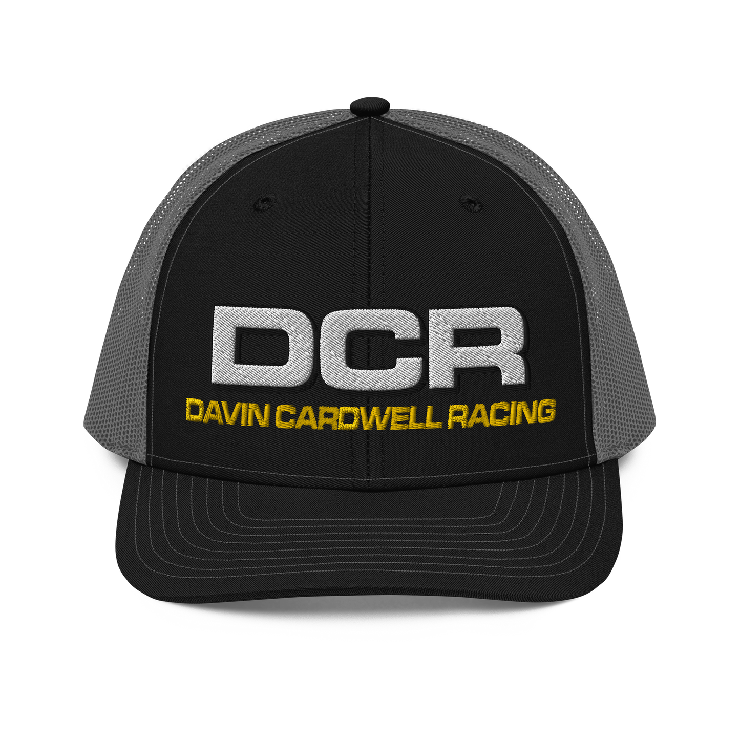 Davin Cardwell Racing Hat (Gold Text)