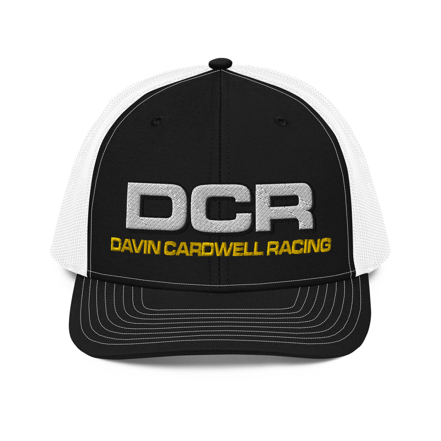 Davin Cardwell Racing Hat (Gold Text)