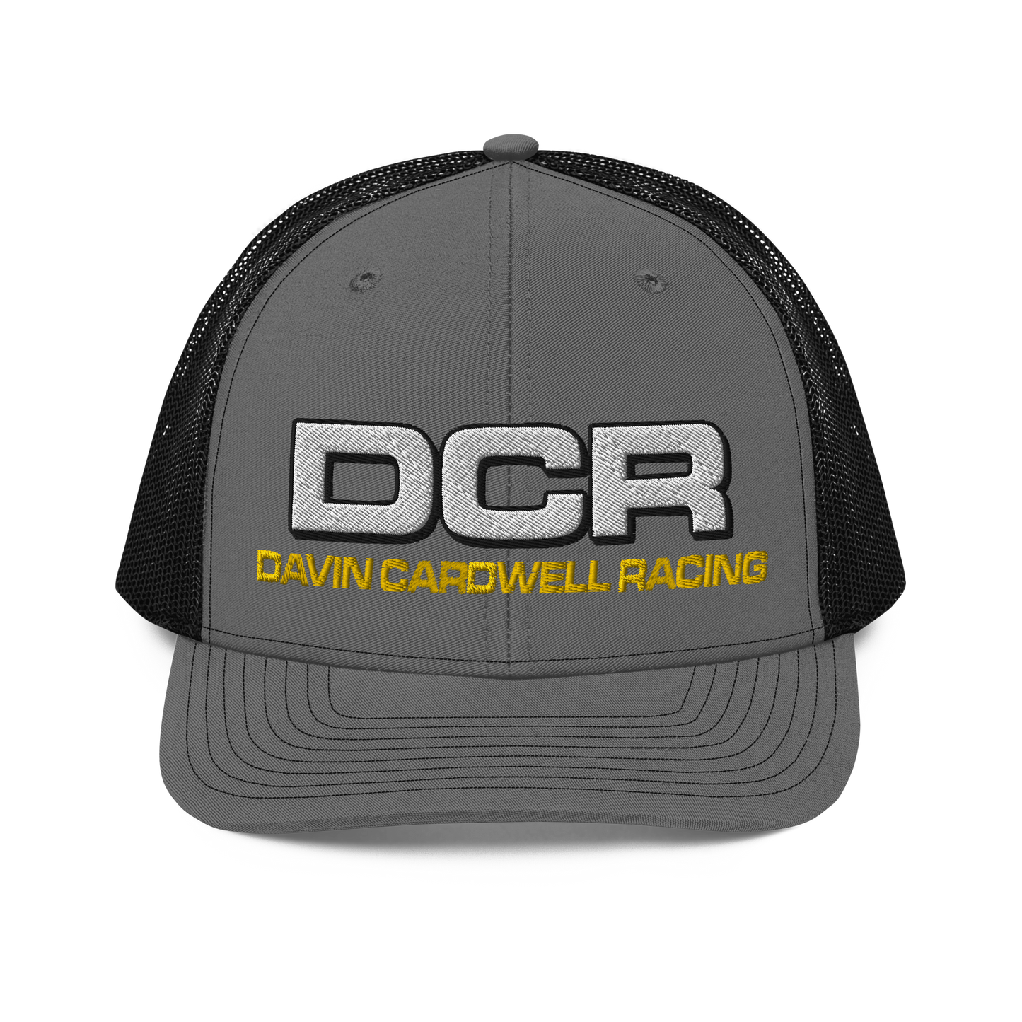 Davin Cardwell Racing Hat (Gold Text)